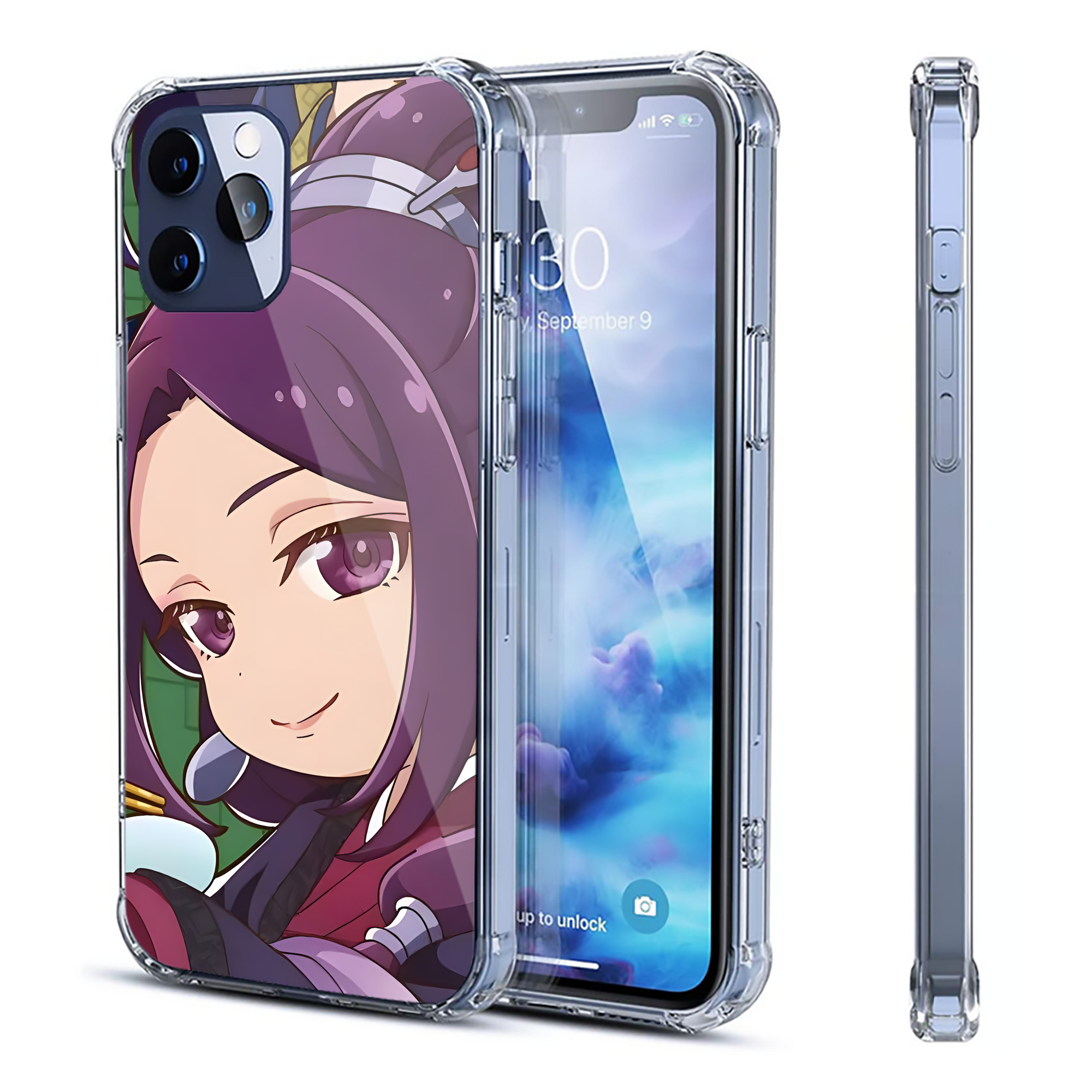 （画像用） 薬屋のひとりごと The Apothecary Diaries 【iPhone 12シリーズ対応】透明スマホケース（クリアソフトケース）